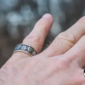 Our Valknut Ring, 925 Sterling Silver. Unique Viking Jewelry. VALKNUT viking & Norse Fashion.