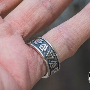 Valknut Ring. Unique Viking Ring from VALKNUT viking & Norse Fashion.