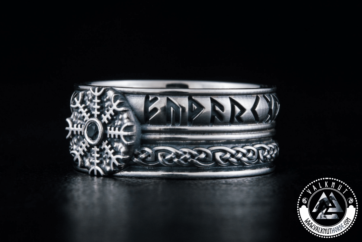 Helm of Awe and Runes Ring | Valknut Horde