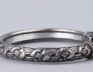 Dragon Head Viking Arm Ring